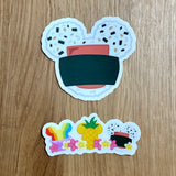 Stickers w/ transparent background (20% off when you order 2+)