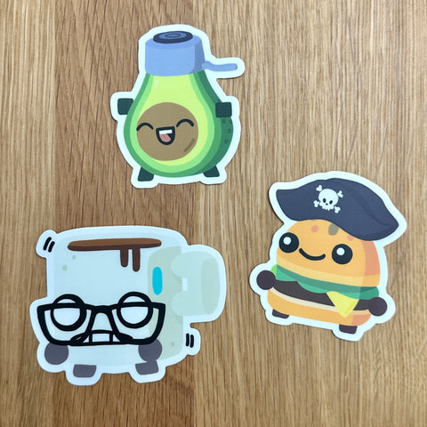 Boomerang Fu Stickers (20% off when you order 2+)