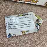D&B Upcycled Luggage Tag - #7