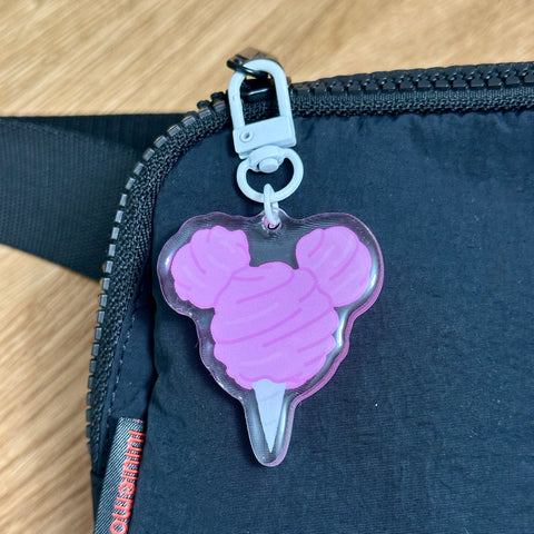 Cotton Candy - Bag Charm