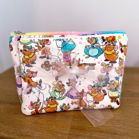 Cindy Mice - Zip Pouch Gift Set