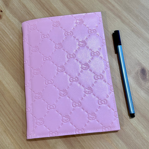 Pink HK Embossed - Notepad Holder