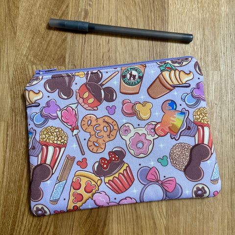 Lavender Snacks - Zip Pouch