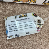 D&B Upcycled Luggage Tag - #10