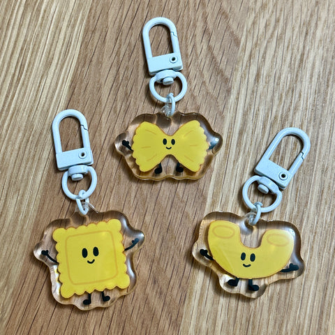 Pasta - Mini Bag Charm