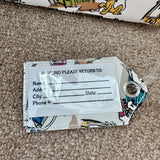 D&B Upcycled Luggage Tag - #6