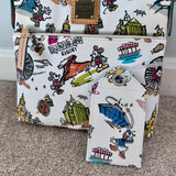 D&B Upcycled Luggage Tag - #7