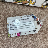 D&B Upcycled Luggage Tag - #8