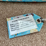 D&B Upcycled Luggage Tag - #17