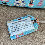 D&B Upcycled Luggage Tag - #16