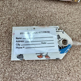 D&B Upcycled Luggage Tag - #11